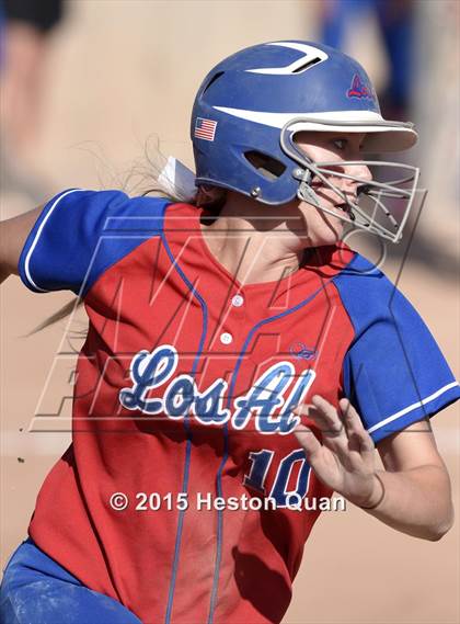 Thumbnail 2 in Saugus vs Los Alamitos (Michelle Carew Classic) photogallery.