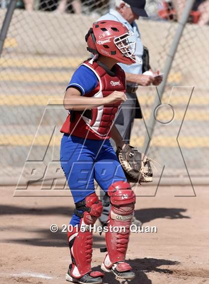 Thumbnail 3 in Saugus vs Los Alamitos (Michelle Carew Classic) photogallery.