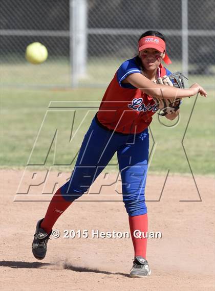 Thumbnail 3 in Saugus vs Los Alamitos (Michelle Carew Classic) photogallery.