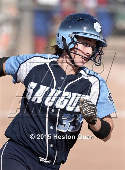 Thumbnail 1 in Saugus vs Los Alamitos (Michelle Carew Classic) photogallery.