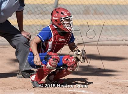 Thumbnail 2 in Saugus vs Los Alamitos (Michelle Carew Classic) photogallery.