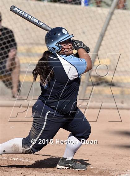 Thumbnail 2 in Saugus vs Los Alamitos (Michelle Carew Classic) photogallery.