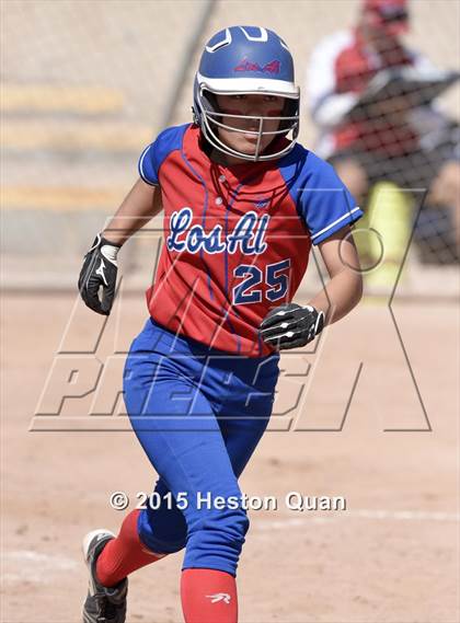 Thumbnail 1 in Saugus vs Los Alamitos (Michelle Carew Classic) photogallery.