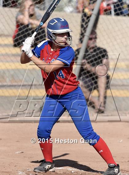 Thumbnail 2 in Saugus vs Los Alamitos (Michelle Carew Classic) photogallery.