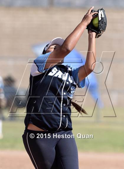 Thumbnail 1 in Saugus vs Los Alamitos (Michelle Carew Classic) photogallery.