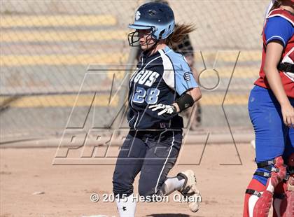 Thumbnail 1 in Saugus vs Los Alamitos (Michelle Carew Classic) photogallery.