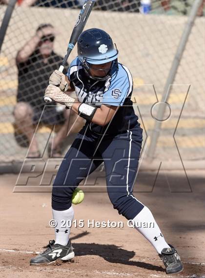 Thumbnail 1 in Saugus vs Los Alamitos (Michelle Carew Classic) photogallery.