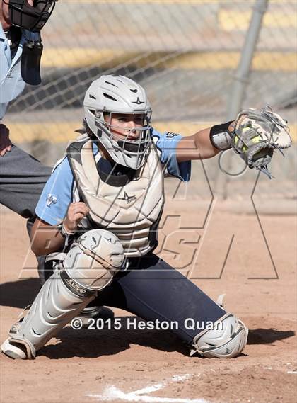 Thumbnail 3 in Saugus vs Los Alamitos (Michelle Carew Classic) photogallery.