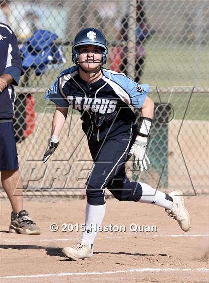 Thumbnail 3 in Saugus vs Los Alamitos (Michelle Carew Classic) photogallery.