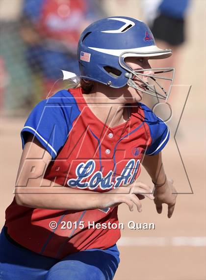 Thumbnail 1 in Saugus vs Los Alamitos (Michelle Carew Classic) photogallery.