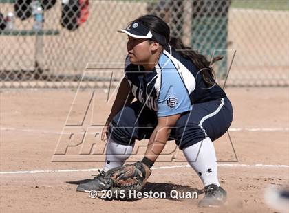 Thumbnail 1 in Saugus vs Los Alamitos (Michelle Carew Classic) photogallery.