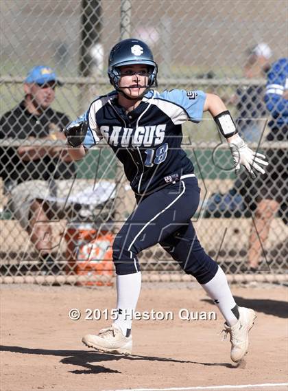 Thumbnail 3 in Saugus vs Los Alamitos (Michelle Carew Classic) photogallery.