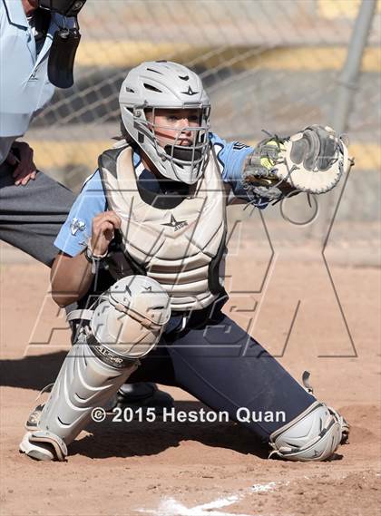 Thumbnail 2 in Saugus vs Los Alamitos (Michelle Carew Classic) photogallery.