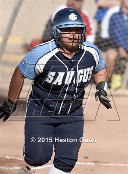 Thumbnail 2 in Saugus vs Los Alamitos (Michelle Carew Classic) photogallery.