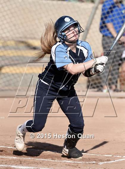 Thumbnail 3 in Saugus vs Los Alamitos (Michelle Carew Classic) photogallery.