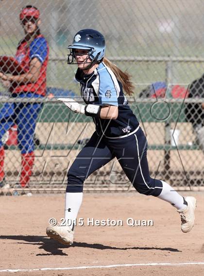 Thumbnail 1 in Saugus vs Los Alamitos (Michelle Carew Classic) photogallery.