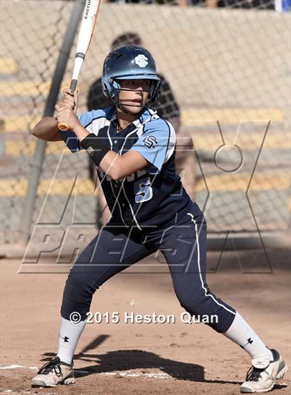 Thumbnail 1 in Saugus vs Los Alamitos (Michelle Carew Classic) photogallery.