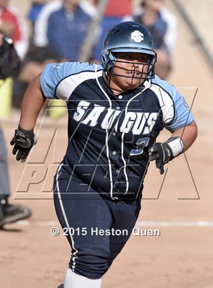 Thumbnail 1 in Saugus vs Los Alamitos (Michelle Carew Classic) photogallery.