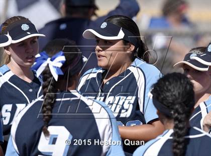 Thumbnail 2 in Saugus vs Los Alamitos (Michelle Carew Classic) photogallery.