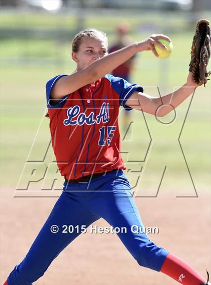 Thumbnail 3 in Saugus vs Los Alamitos (Michelle Carew Classic) photogallery.