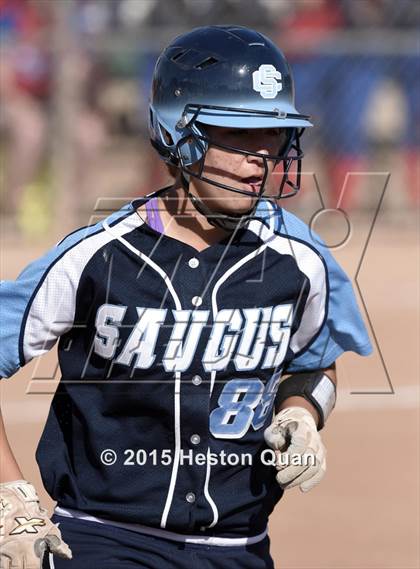 Thumbnail 2 in Saugus vs Los Alamitos (Michelle Carew Classic) photogallery.