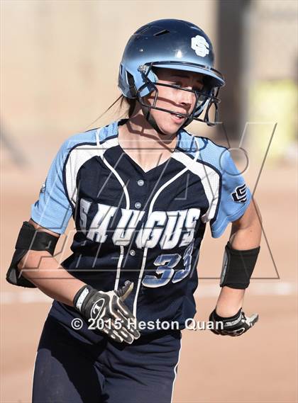 Thumbnail 1 in Saugus vs Los Alamitos (Michelle Carew Classic) photogallery.