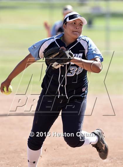 Thumbnail 3 in Saugus vs Los Alamitos (Michelle Carew Classic) photogallery.