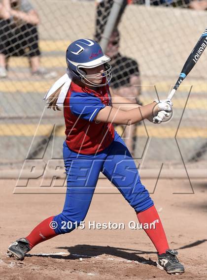 Thumbnail 3 in Saugus vs Los Alamitos (Michelle Carew Classic) photogallery.