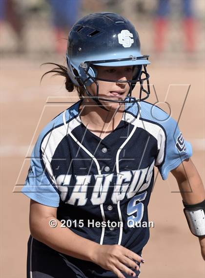 Thumbnail 3 in Saugus vs Los Alamitos (Michelle Carew Classic) photogallery.