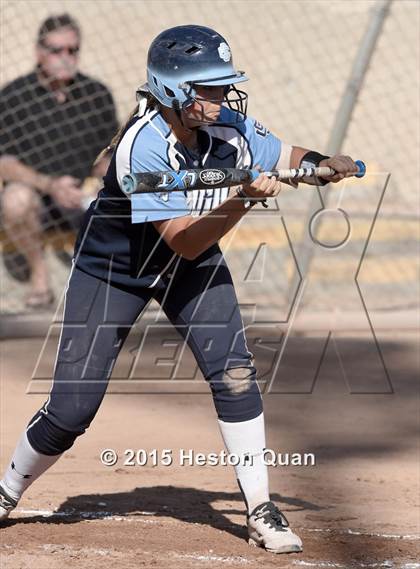 Thumbnail 1 in Saugus vs Los Alamitos (Michelle Carew Classic) photogallery.