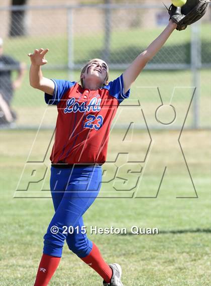 Thumbnail 2 in Saugus vs Los Alamitos (Michelle Carew Classic) photogallery.