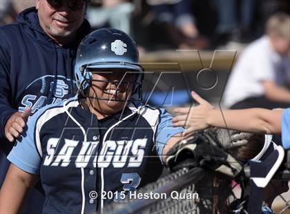 Thumbnail 3 in Saugus vs Los Alamitos (Michelle Carew Classic) photogallery.