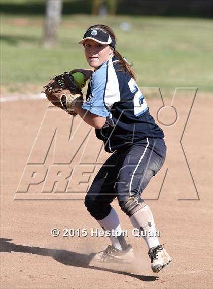 Thumbnail 3 in Saugus vs Los Alamitos (Michelle Carew Classic) photogallery.