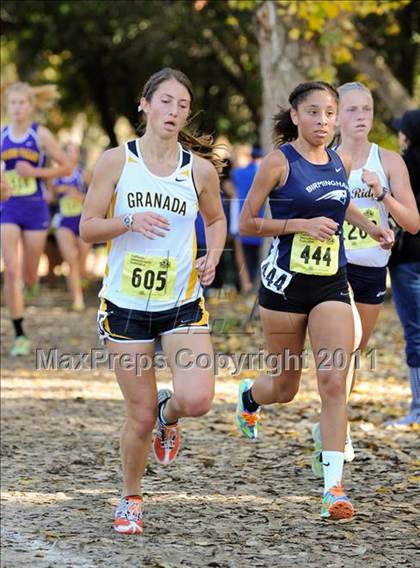 Thumbnail 3 in CIF State Cross Country Championships (Girls Division I) photogallery.