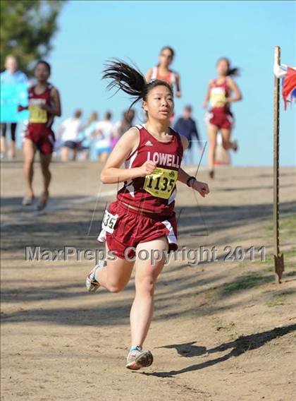 Thumbnail 1 in CIF State Cross Country Championships (Girls Division I) photogallery.