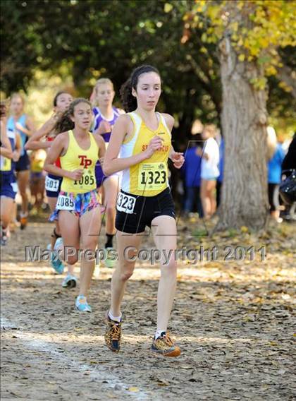 Thumbnail 1 in CIF State Cross Country Championships (Girls Division I) photogallery.