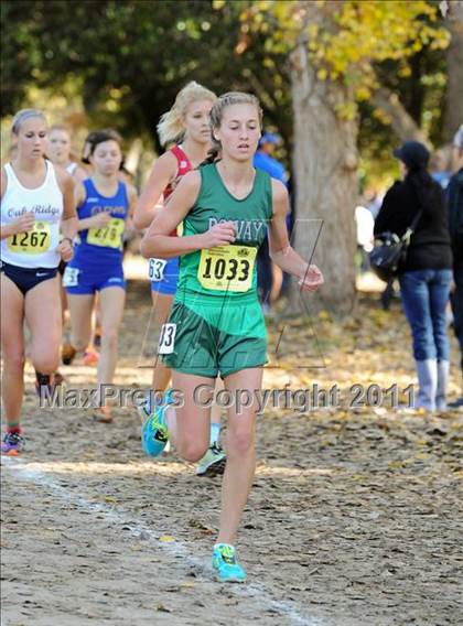 Thumbnail 1 in CIF State Cross Country Championships (Girls Division I) photogallery.