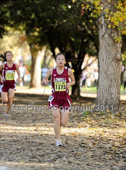 Thumbnail 1 in CIF State Cross Country Championships (Girls Division I) photogallery.