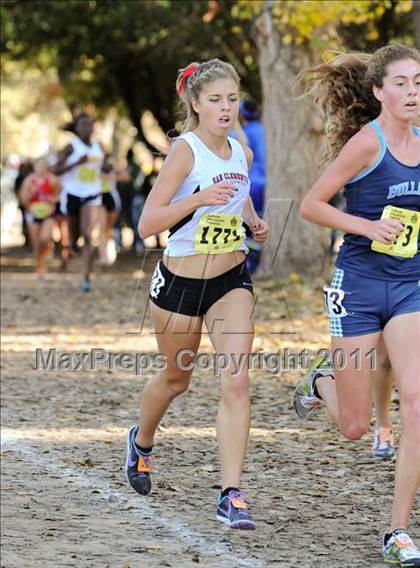 Thumbnail 3 in CIF State Cross Country Championships (Girls Division I) photogallery.