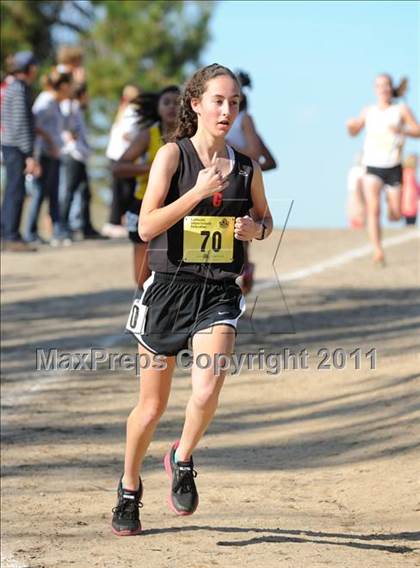 Thumbnail 2 in CIF State Cross Country Championships (Girls Division I) photogallery.