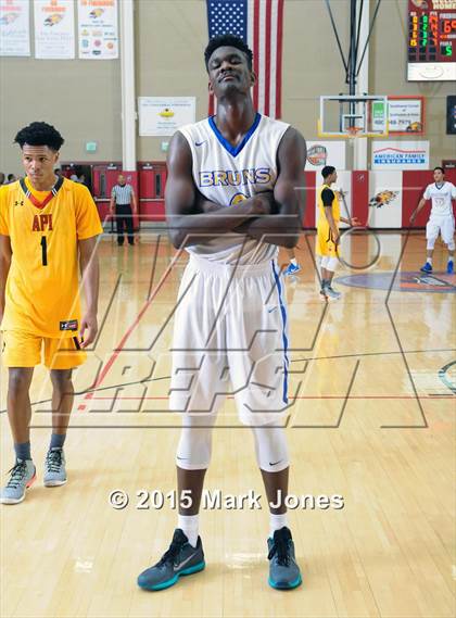 Thumbnail 3 in Advanced Preparatory International vs Hillcrest Academy (Hoophall West Invitational) photogallery.