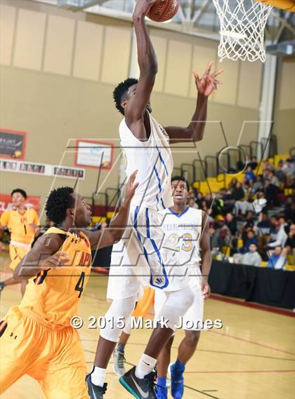 Thumbnail 3 in Advanced Preparatory International vs Hillcrest Academy (Hoophall West Invitational) photogallery.