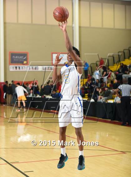 Thumbnail 1 in Advanced Preparatory International vs Hillcrest Academy (Hoophall West Invitational) photogallery.