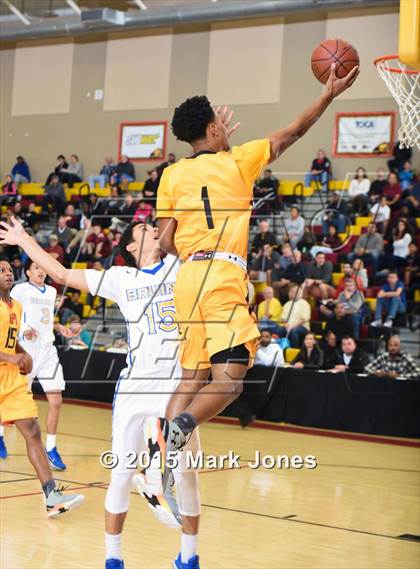 Thumbnail 1 in Advanced Preparatory International vs Hillcrest Academy (Hoophall West Invitational) photogallery.