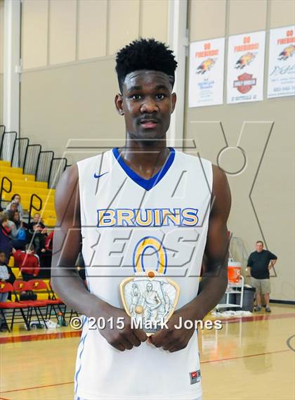 Thumbnail 1 in Advanced Preparatory International vs Hillcrest Academy (Hoophall West Invitational) photogallery.