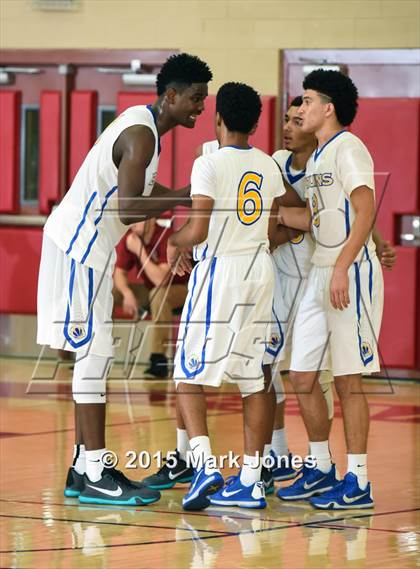 Thumbnail 2 in Advanced Preparatory International vs Hillcrest Academy (Hoophall West Invitational) photogallery.