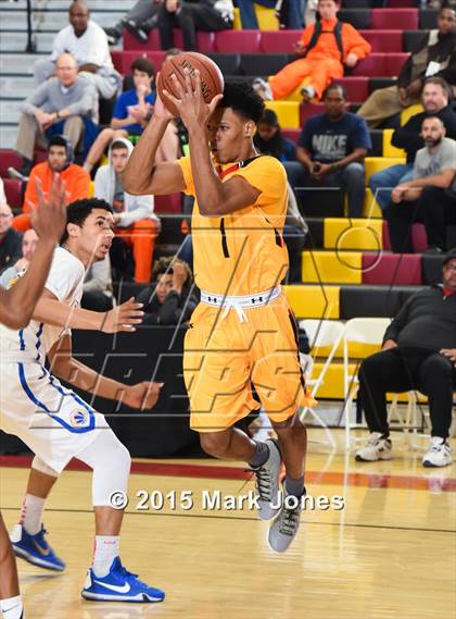 Thumbnail 3 in Advanced Preparatory International vs Hillcrest Academy (Hoophall West Invitational) photogallery.