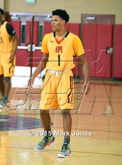 Thumbnail 3 in Advanced Preparatory International vs Hillcrest Academy (Hoophall West Invitational) photogallery.