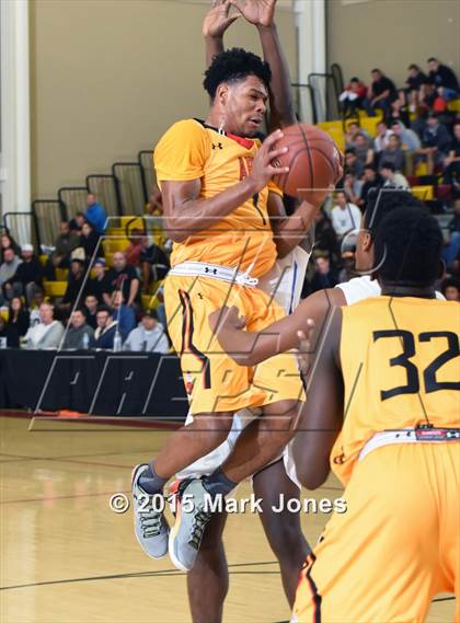 Thumbnail 2 in Advanced Preparatory International vs Hillcrest Academy (Hoophall West Invitational) photogallery.