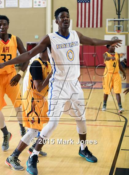 Thumbnail 3 in Advanced Preparatory International vs Hillcrest Academy (Hoophall West Invitational) photogallery.